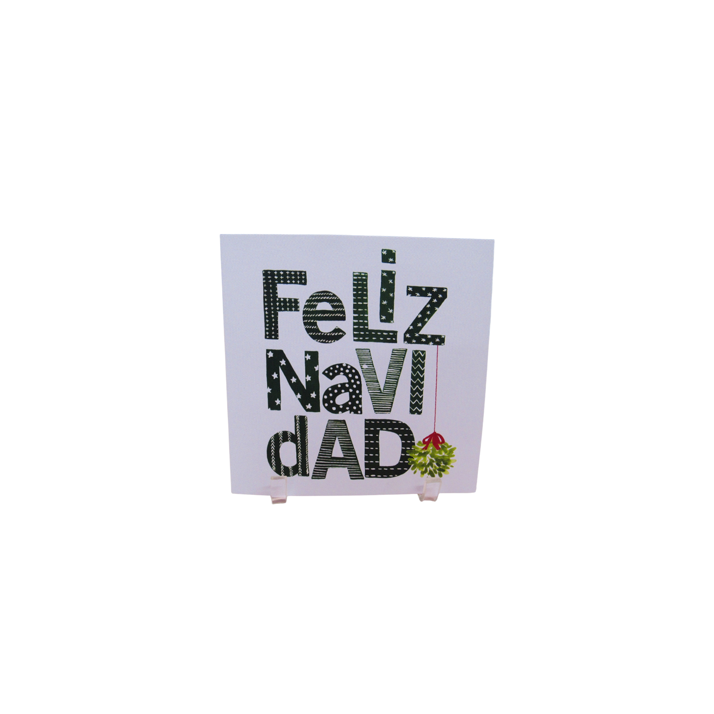Tarjetas de Navidad No. 2404 - Feliz Navidad Verde