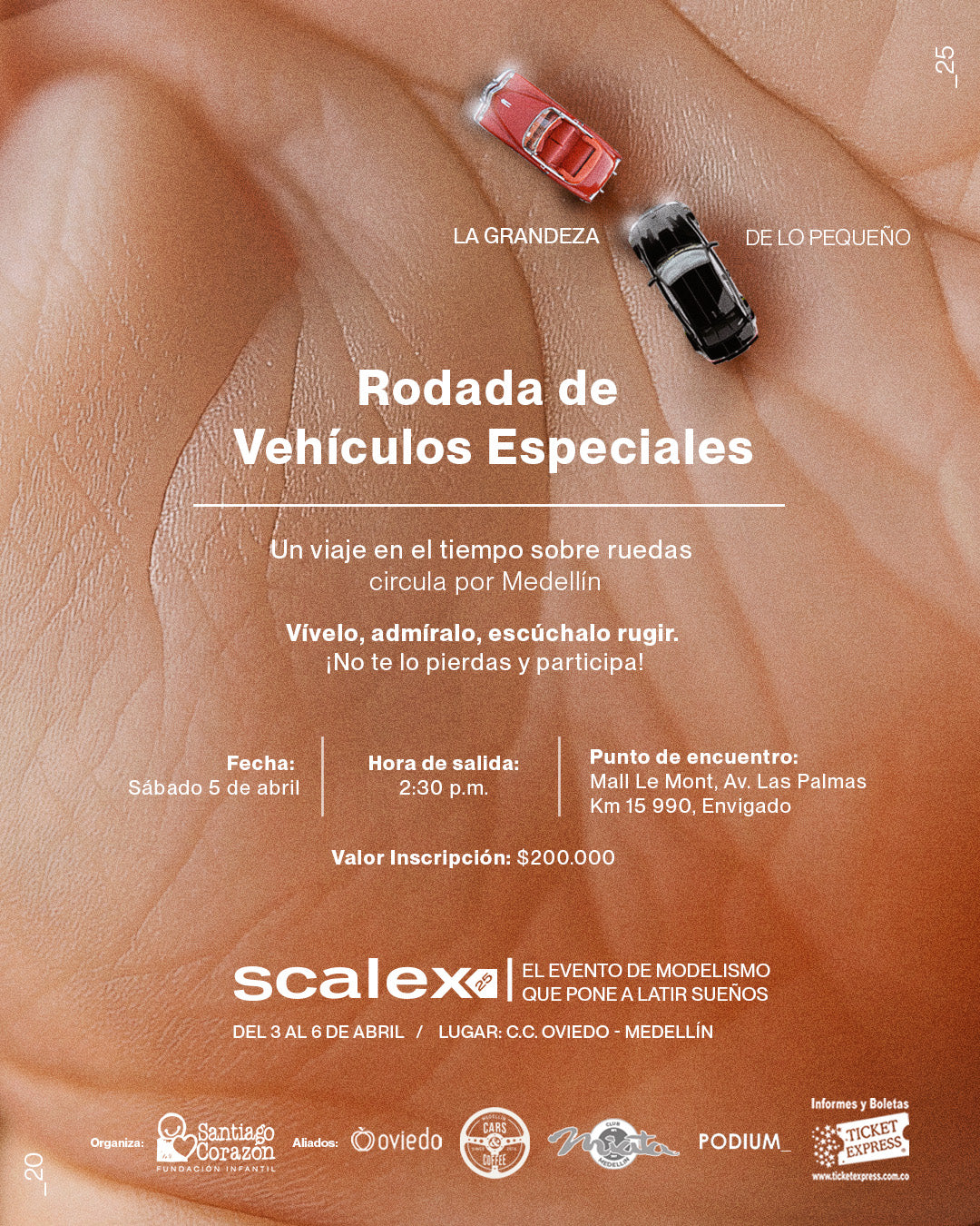 Inscripción Rodada de Vehículos Especiales - Scalex 2025