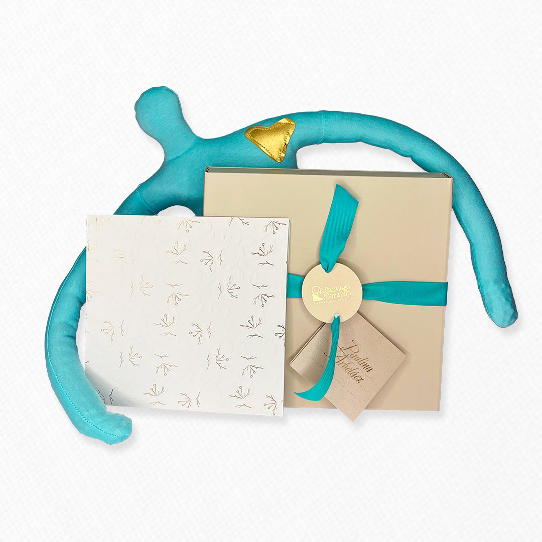 Bono de Pésame en caja y abrazador