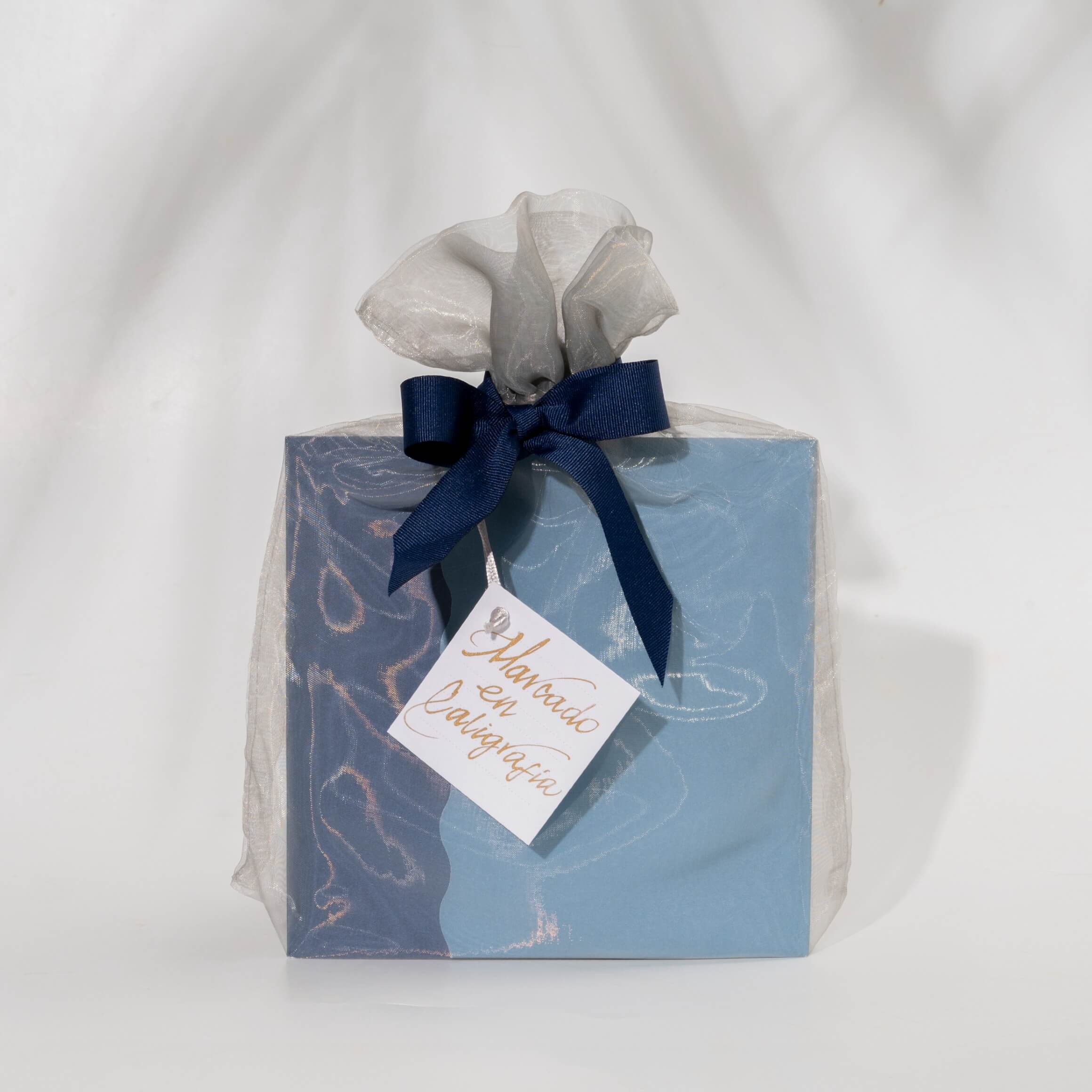 Bono de Pésame en bolsa de tela de organza 2025 con Bonsai