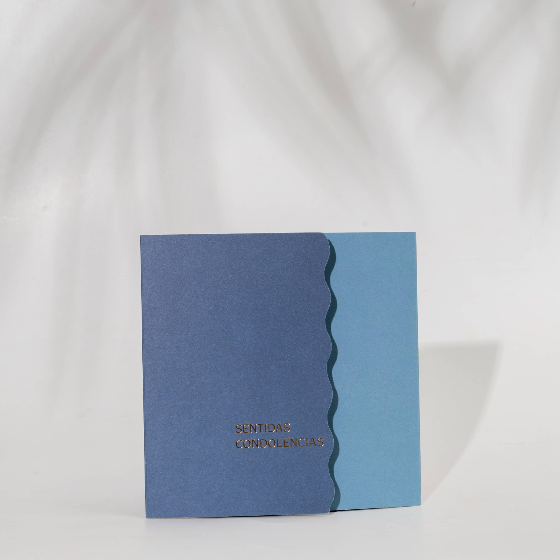 Bono de Pésame en sobre 2025 con Vela en Cerámica del Carmen