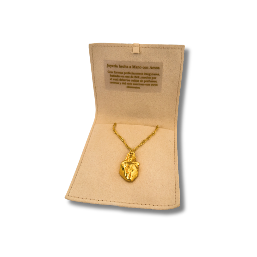 Collar Corazón en cadena