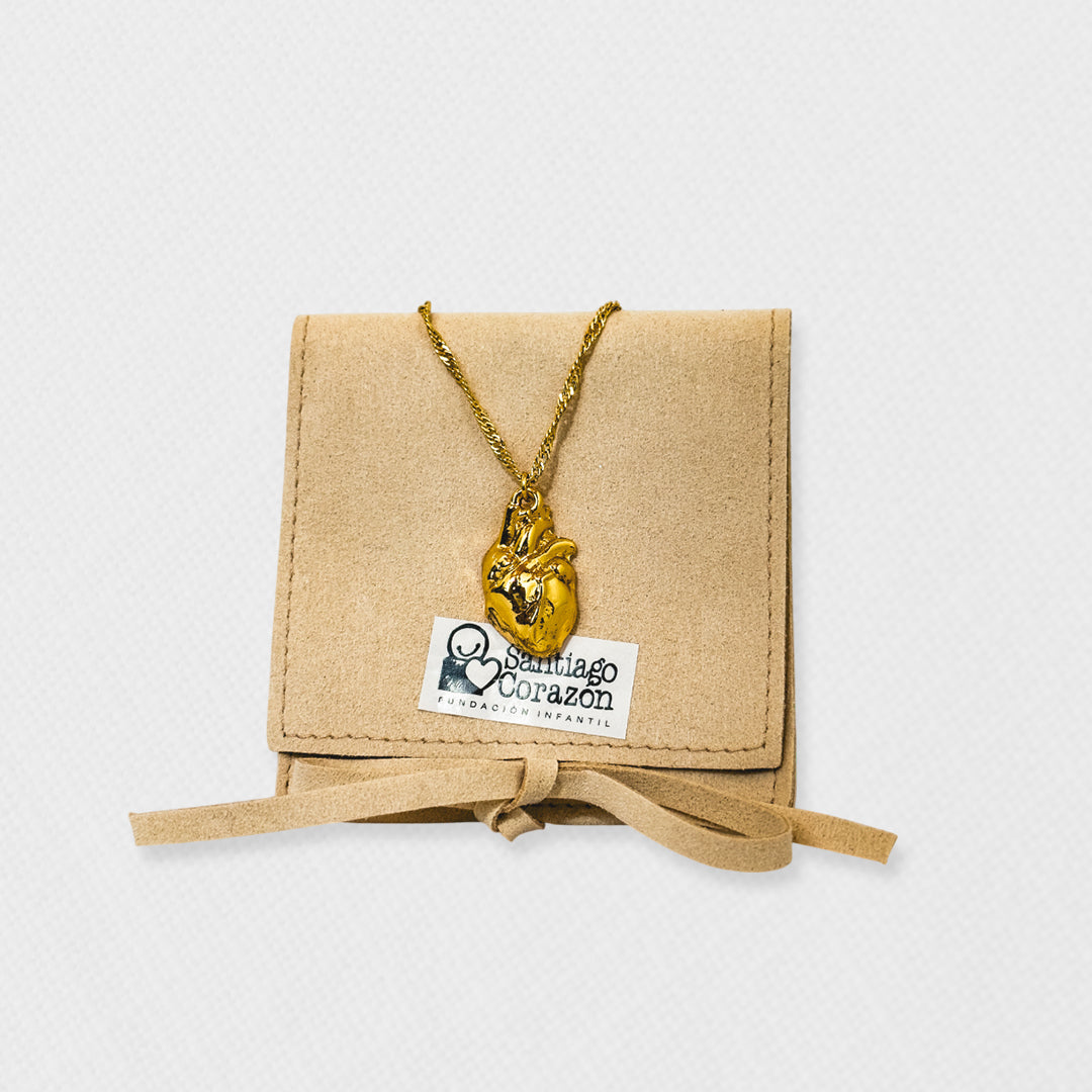 Collar Corazón en cadena
