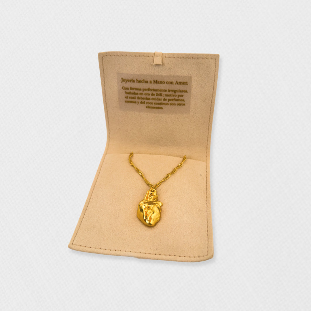 Collar Corazón en cadena