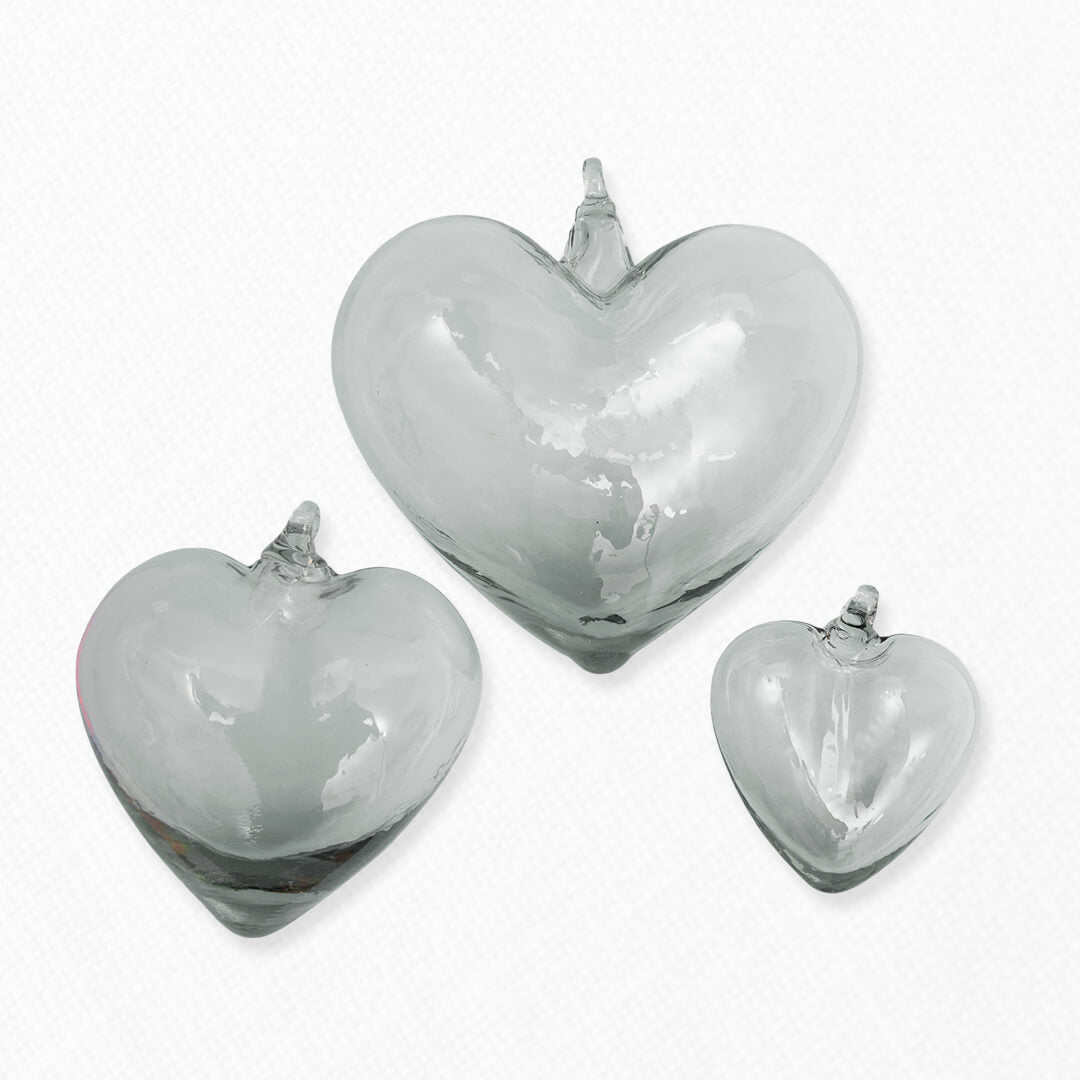 Corazones en Vidrio