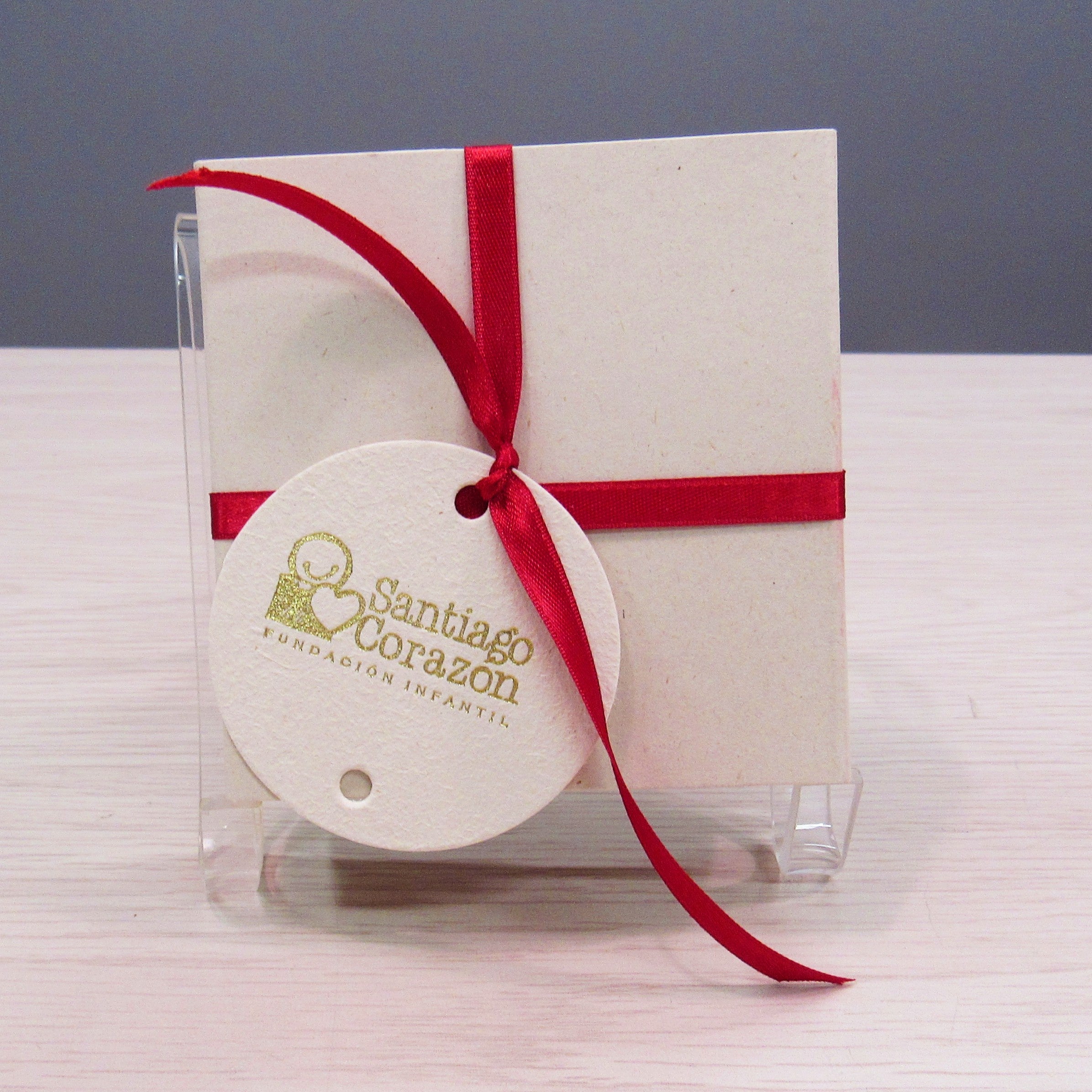 Caja con tarjetas para regalo - Cascanueces x 15 unidades