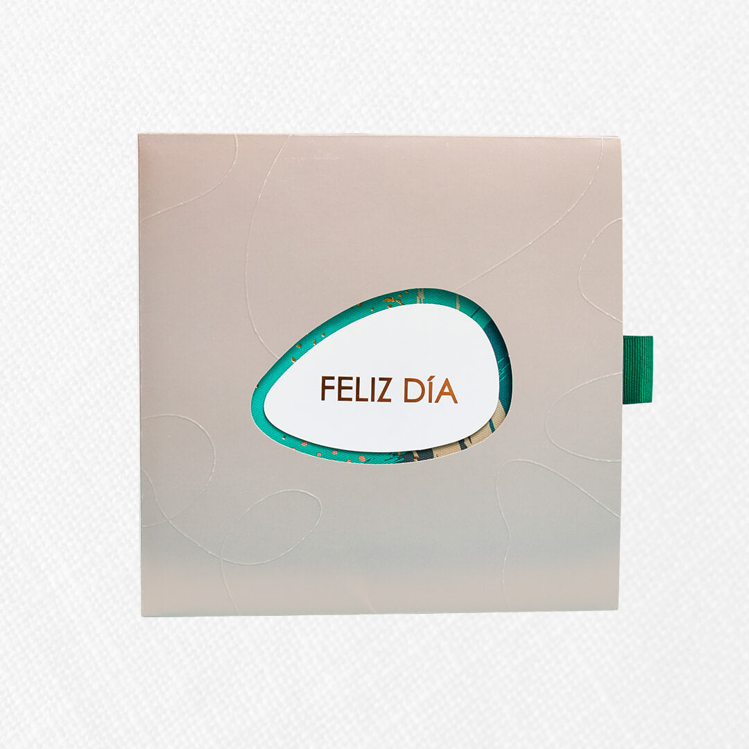 Bono de Toda Ocasión en sobre y tres plantas en contenedor de madera