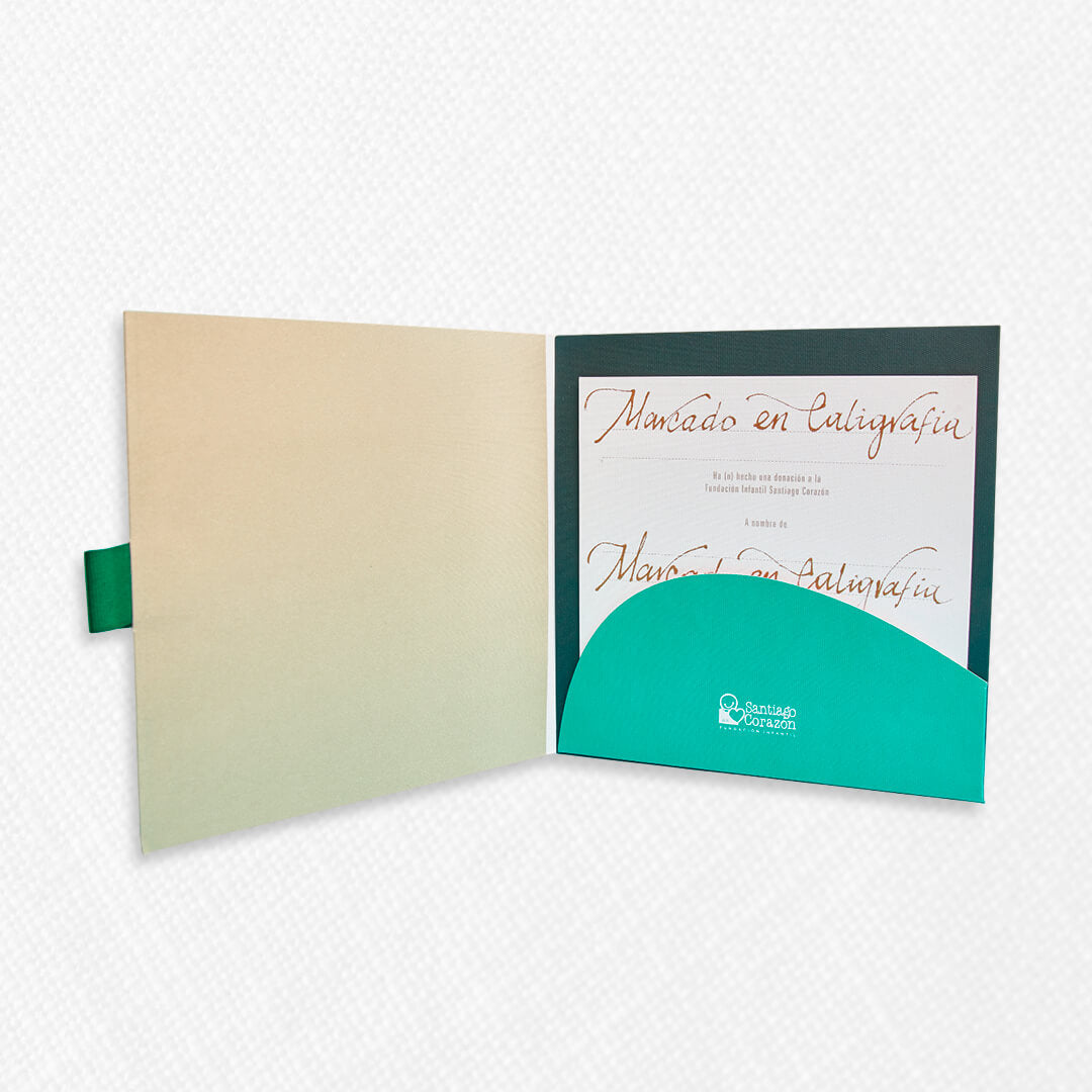 Bono de Toda Ocasión en sobre y dos plantas en contenedor de madera