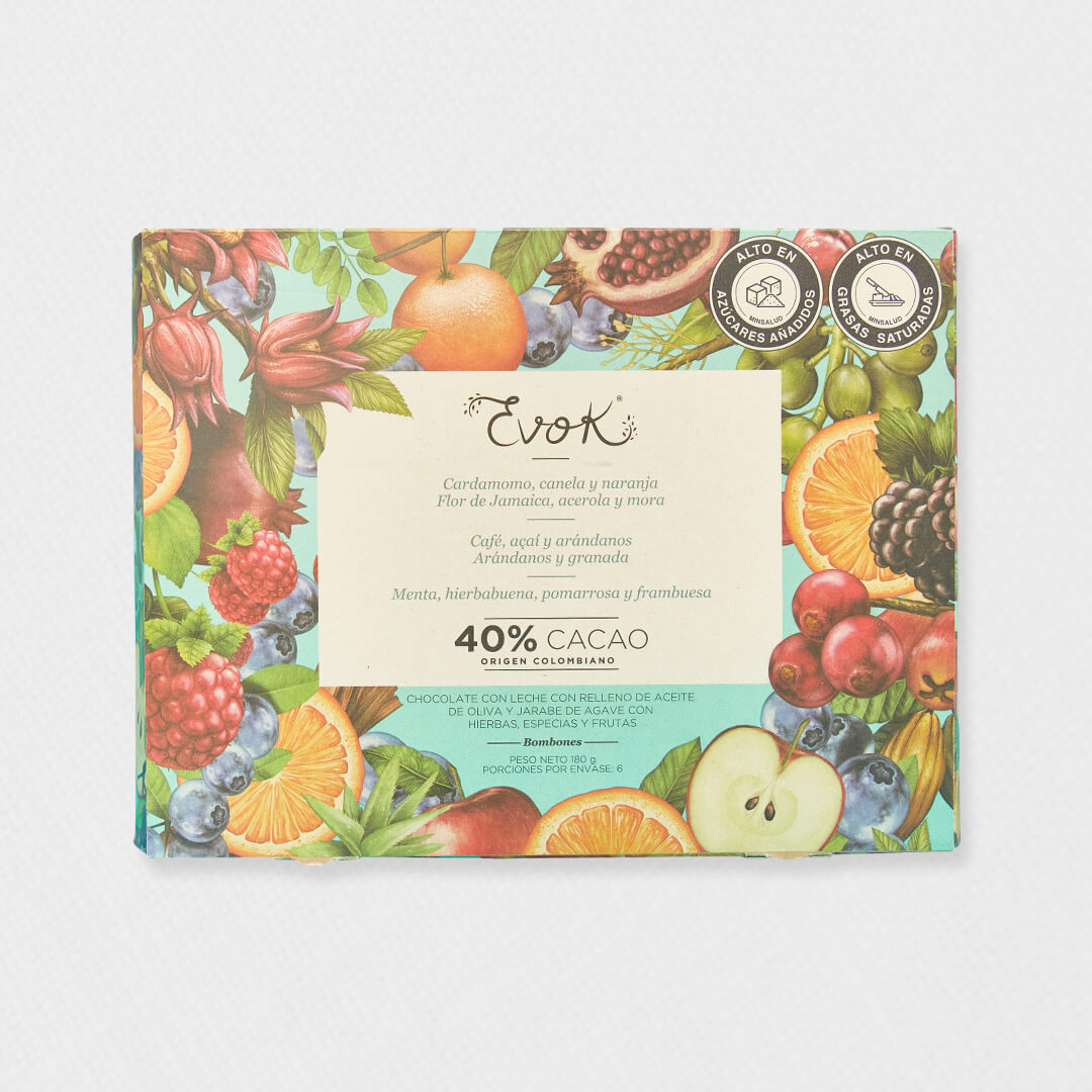 Kit Evok No. 2 Bombones rellenos de Chocolate