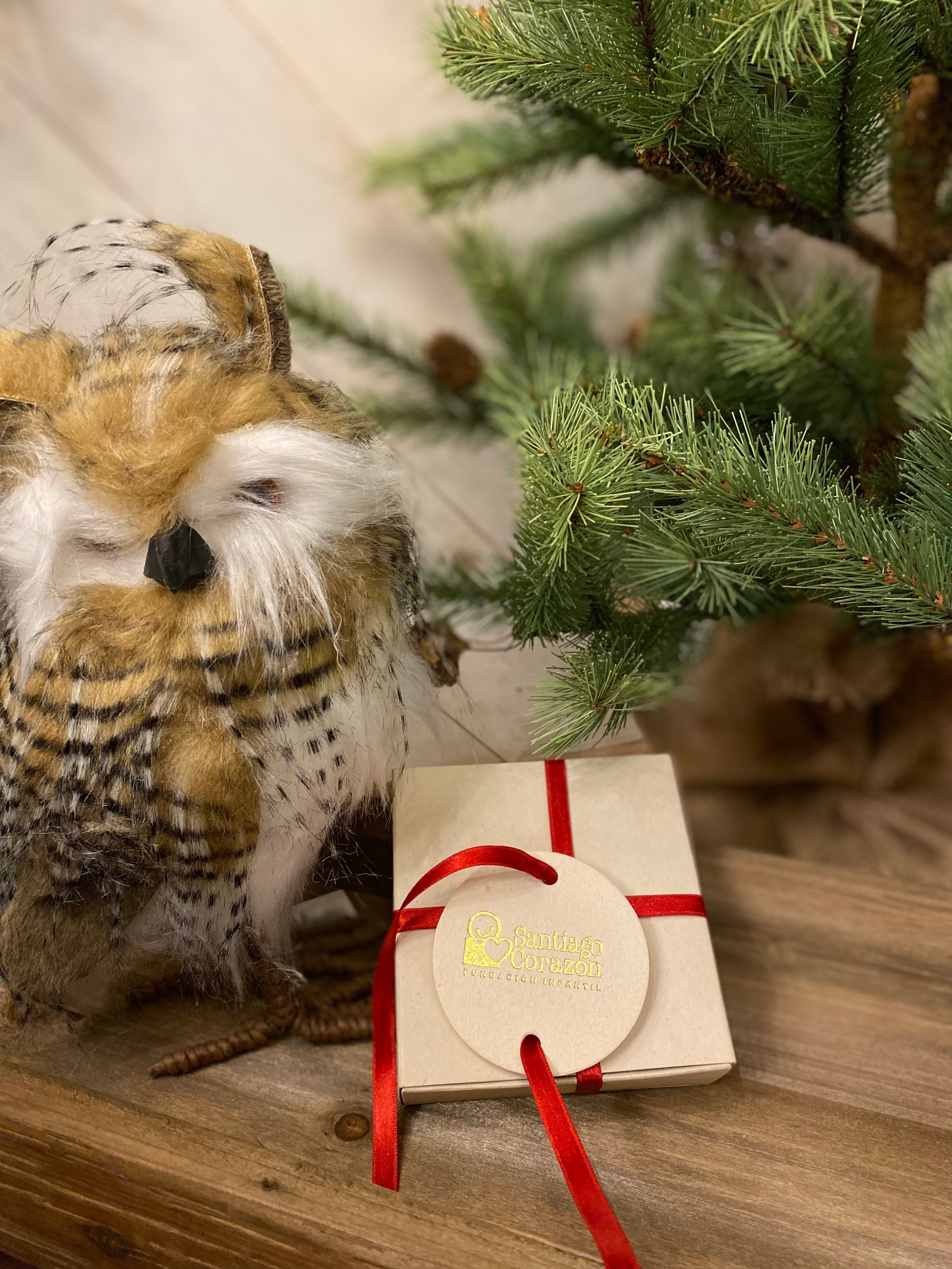 Caja con tarjetas para regalo - Cascanueces x 15 unidades