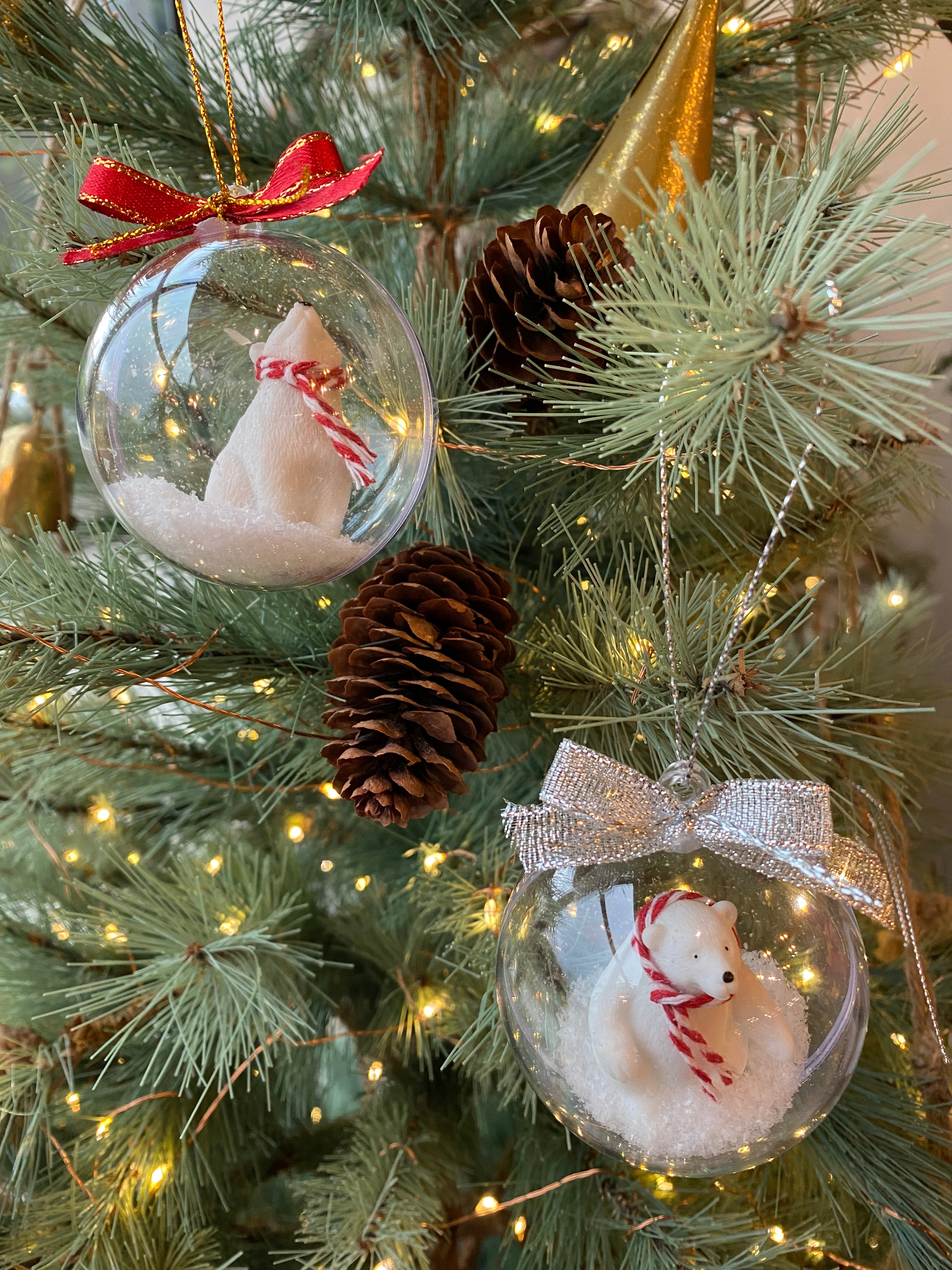 Caja con bolitas de 8 cms x 1 unidad