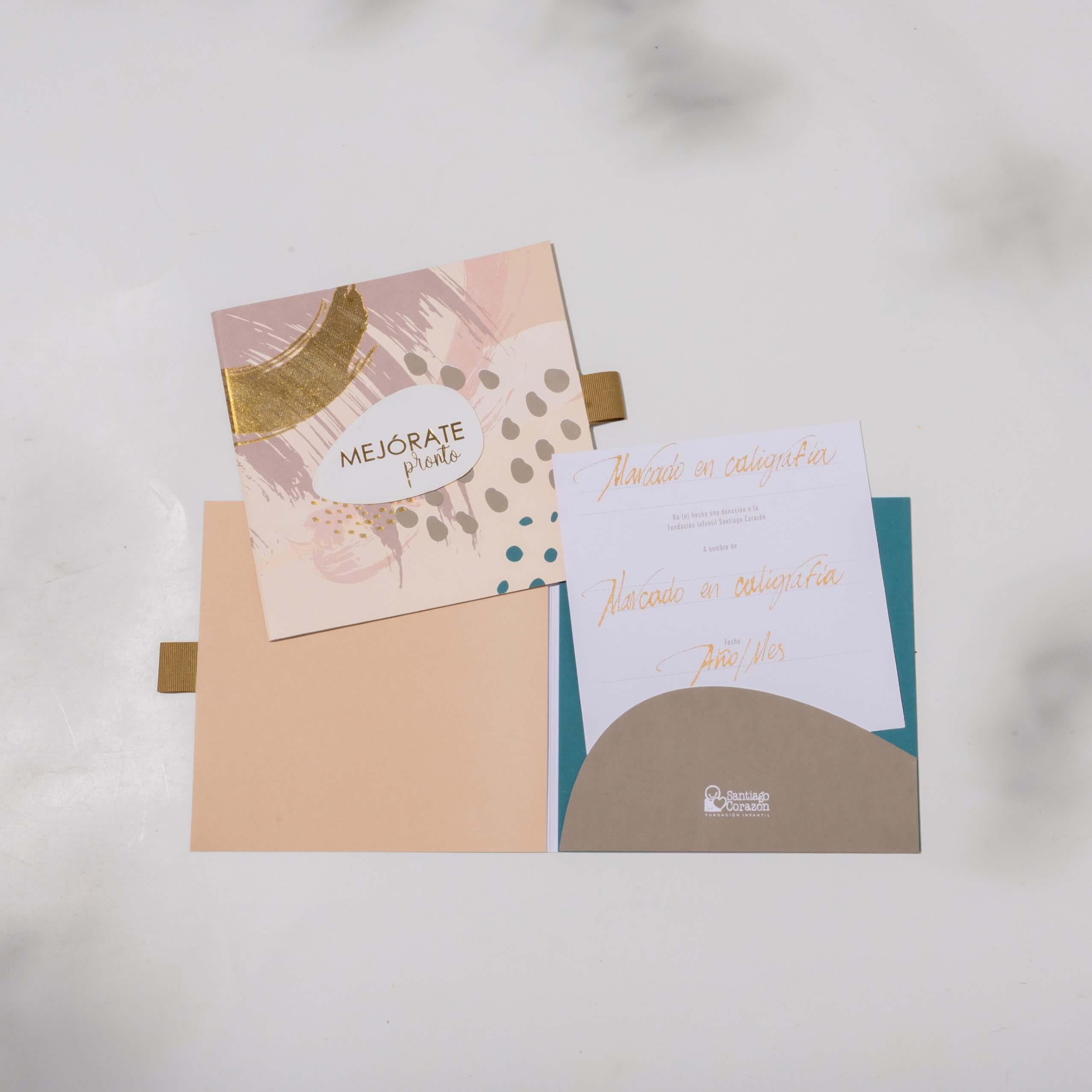 Bono de Toda Ocasión en sobre con Cajita de 4 velas de corazón