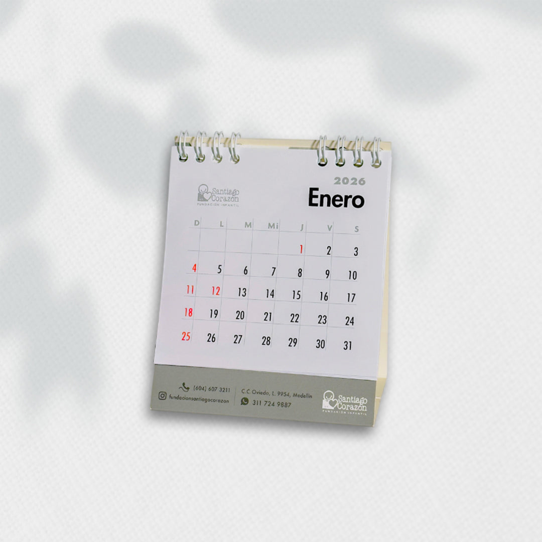 Calendario año 2026