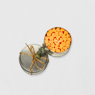 Vela Corazoncitos Lata