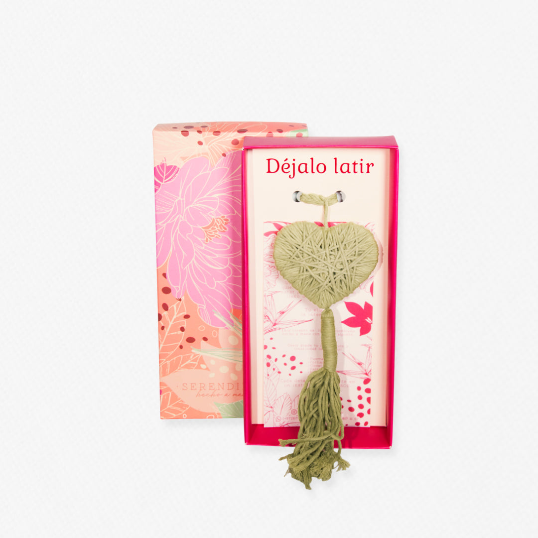 Corazón en Macramé Mediano