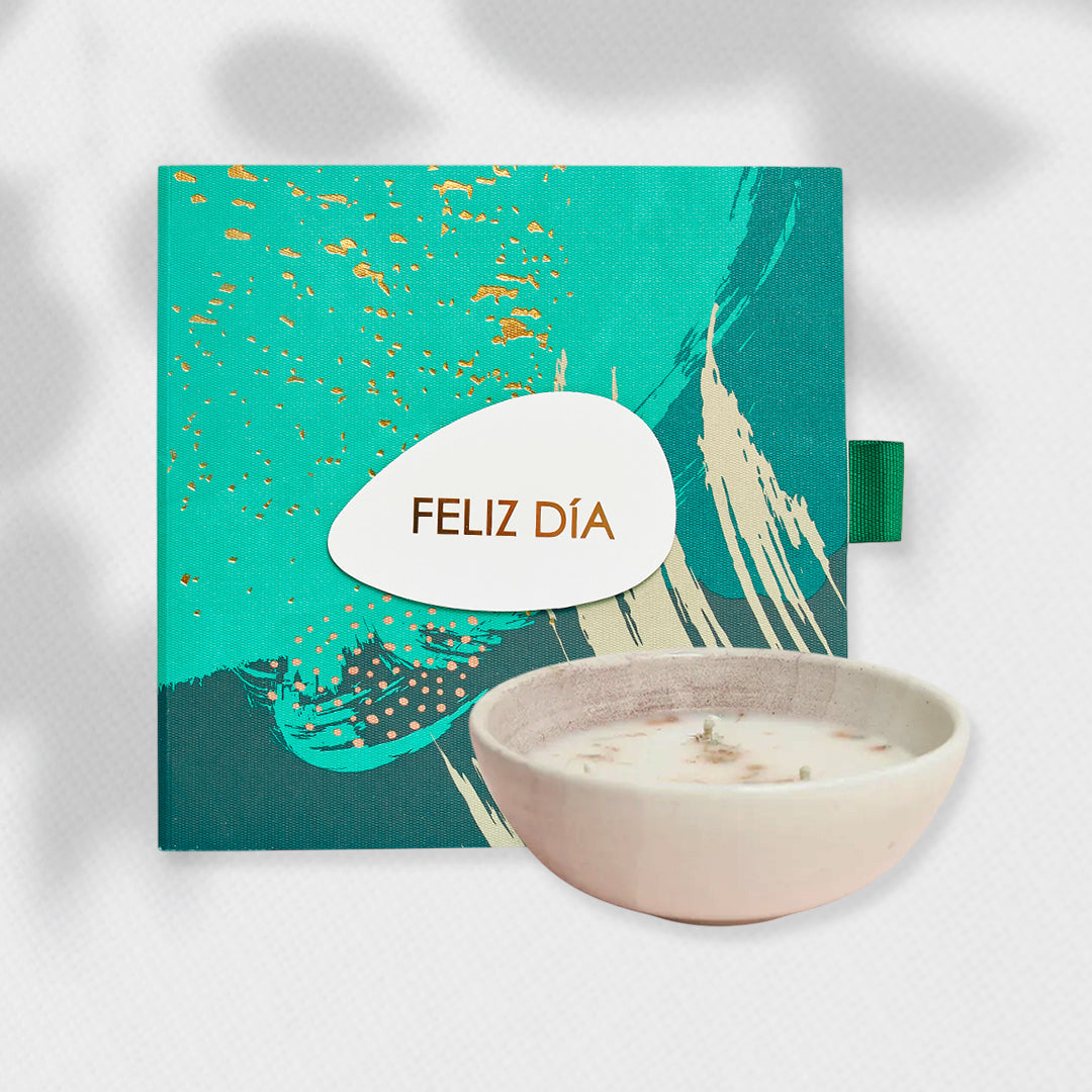 Bono de Toda Ocasión en sobre y vela en Cerámica del Carmen