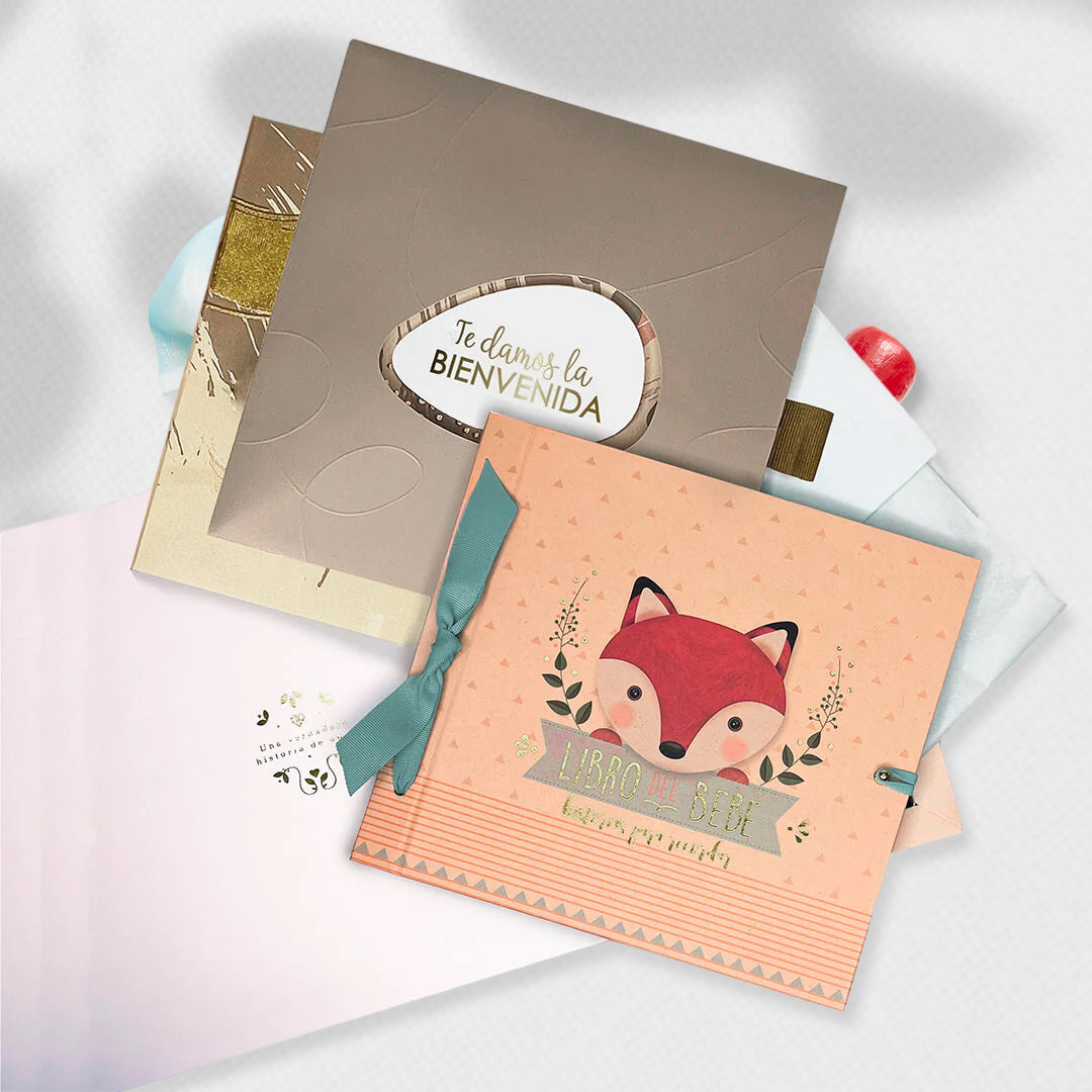 Bono de Toda Ocasión en sobre y libro del bebé