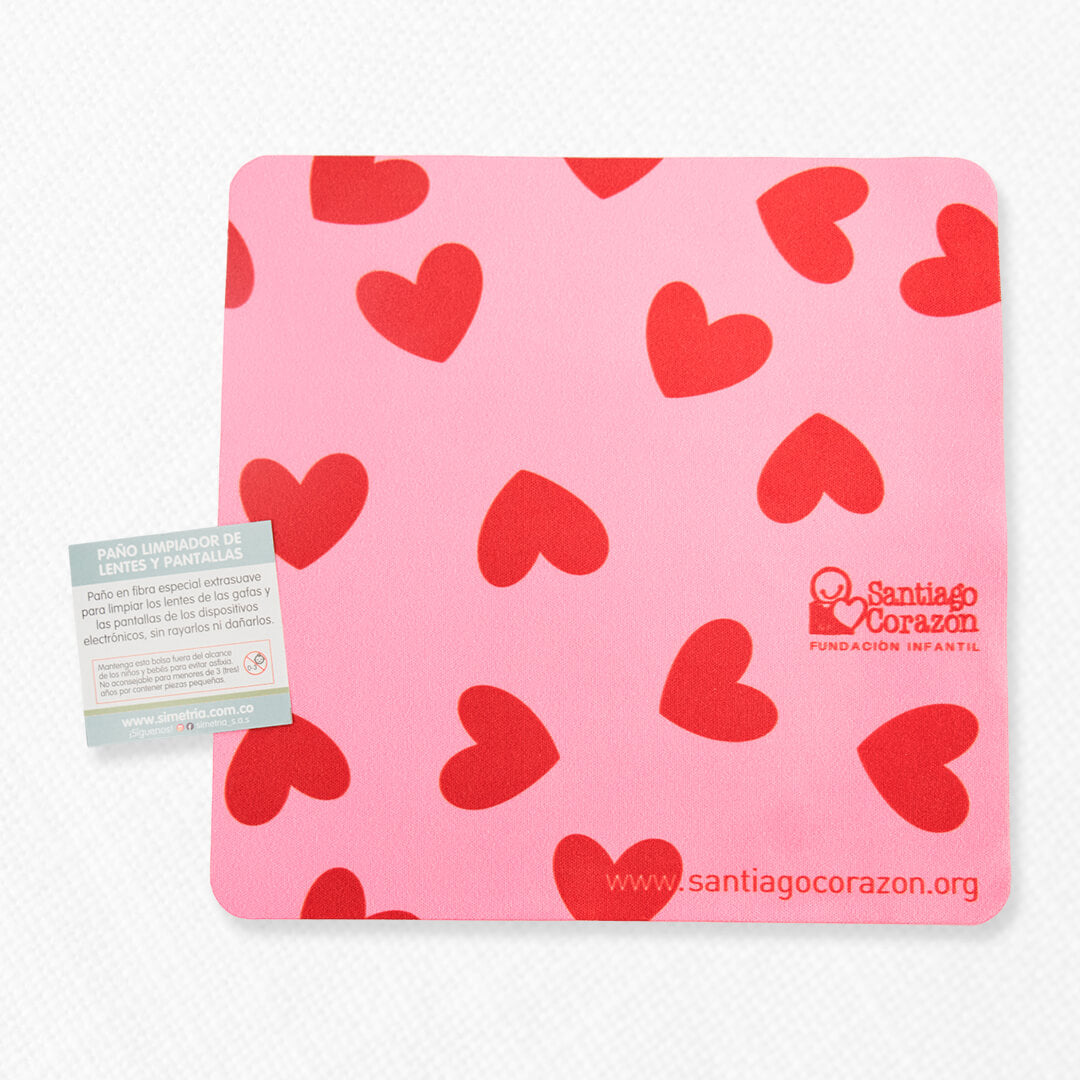 Paño Limpiador de Lentes y Pantallas