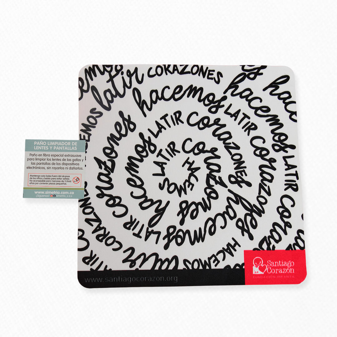 Paño Limpiador de Lentes y Pantallas