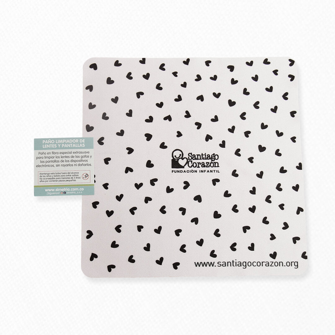 Paño Limpiador de Lentes y Pantallas