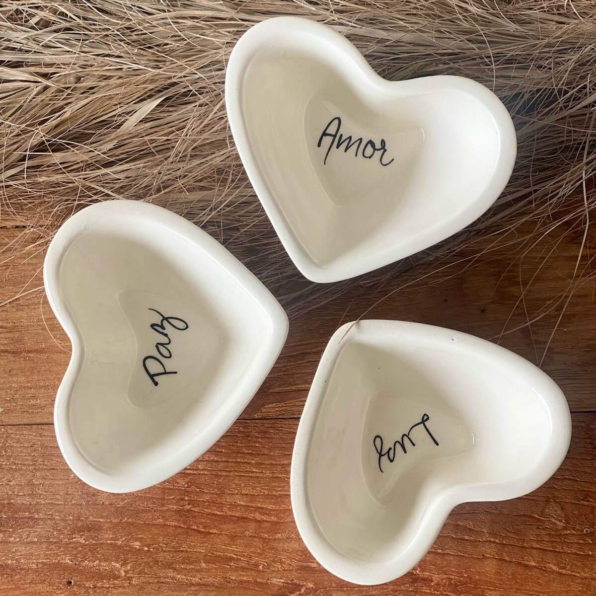 Vela Cerámica de Corazón