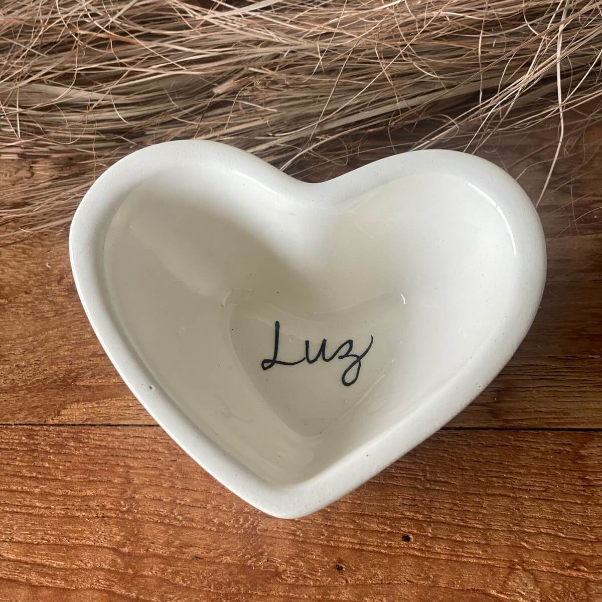 Vela Cerámica de Corazón