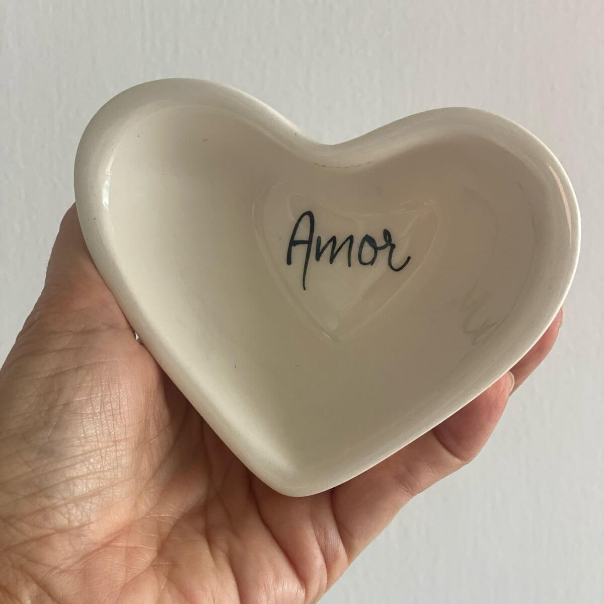 Vela Cerámica de Corazón