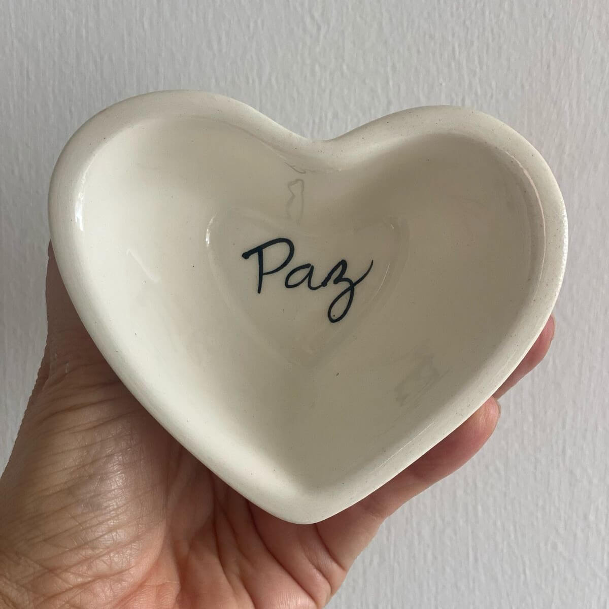 Vela Cerámica de Corazón