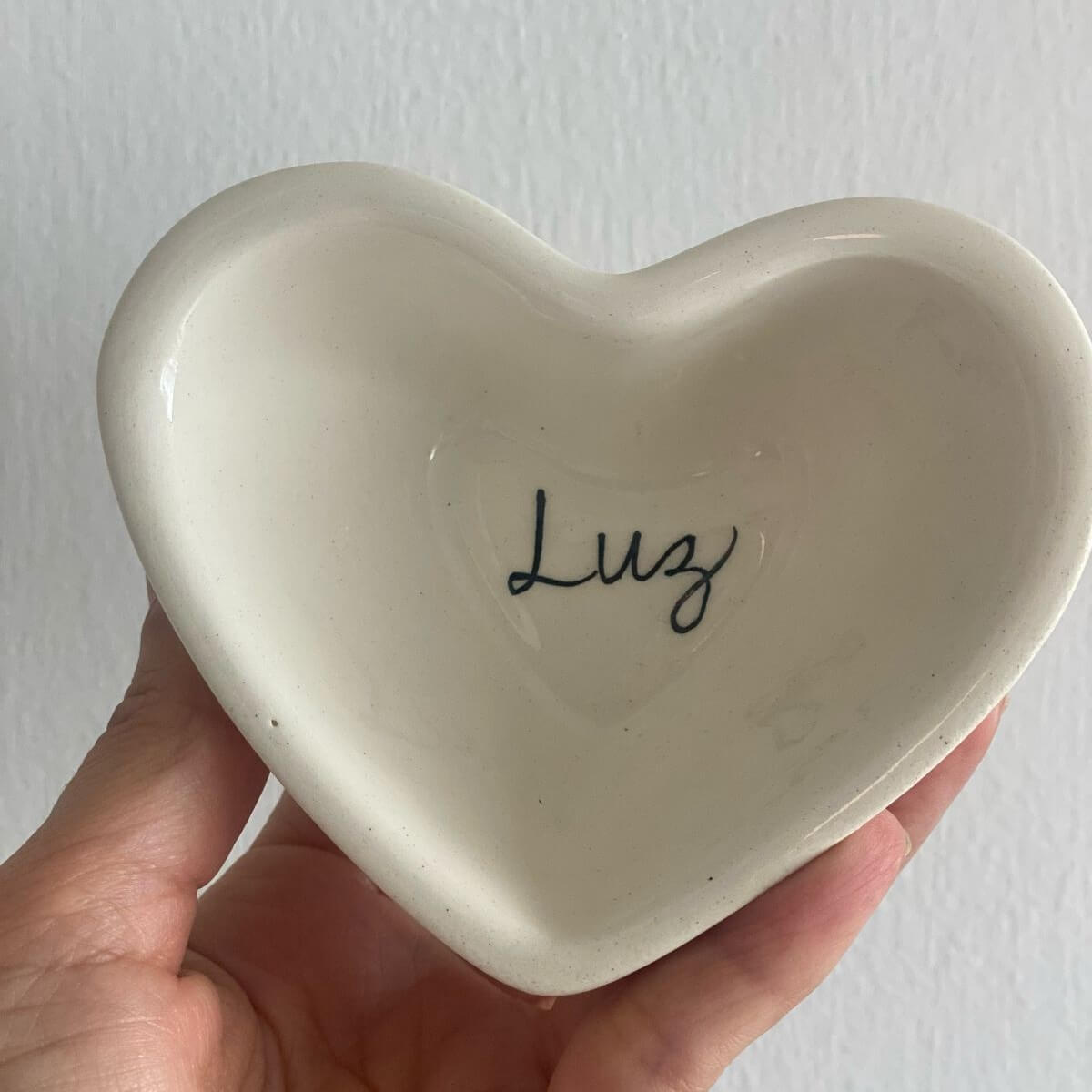 Vela Cerámica de Corazón