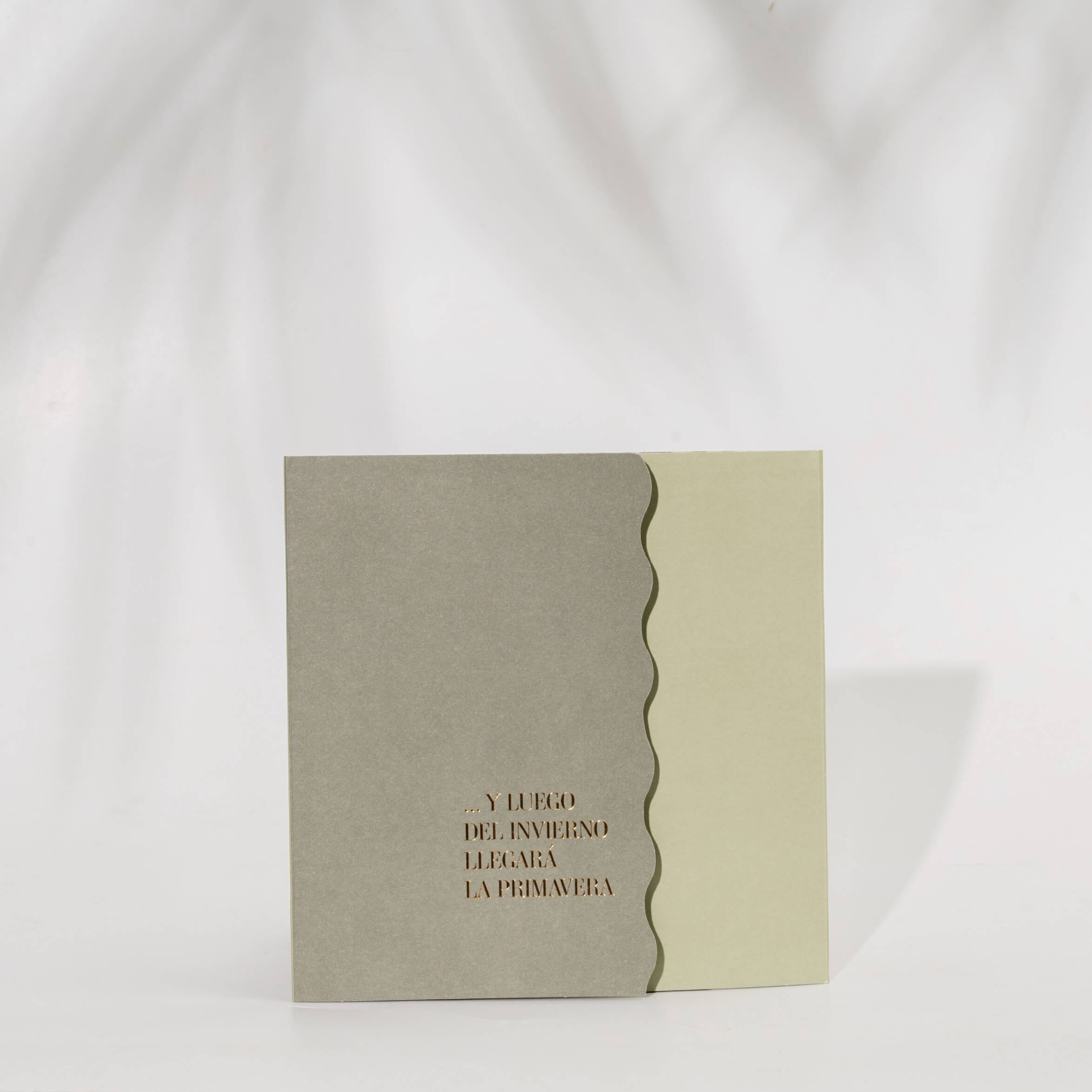 Bono de Pésame en sobre 2025 con Vela en Cerámica del Carmen