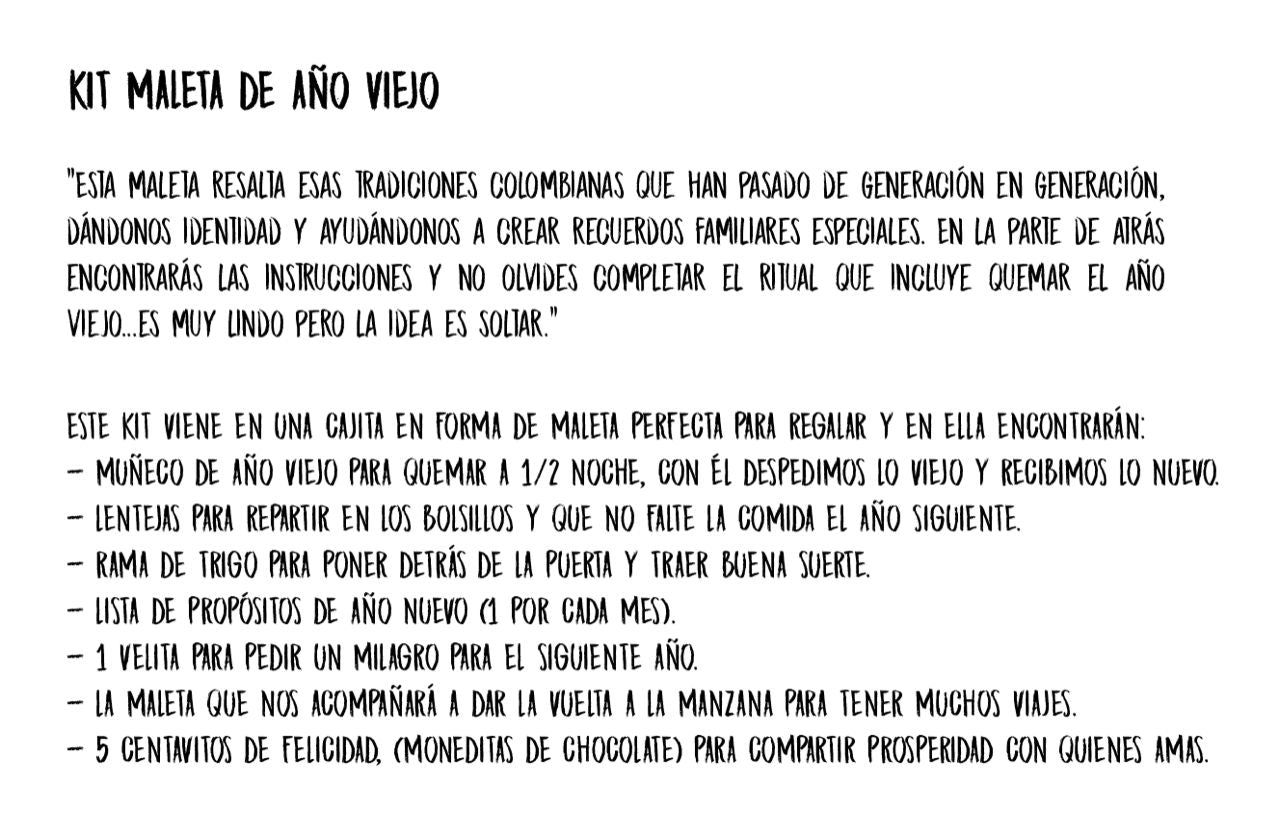 Maleta de Año Viejo