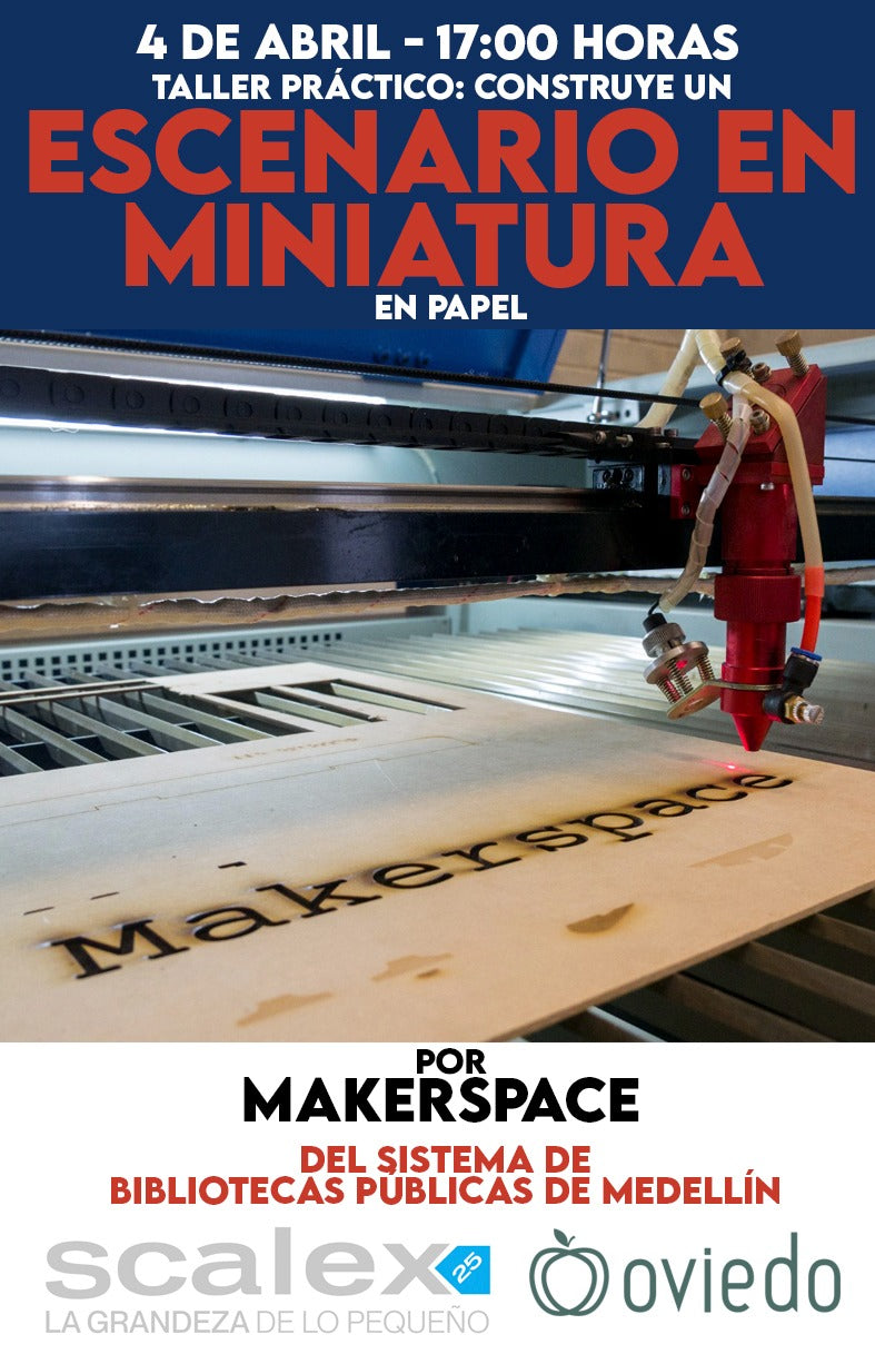 Taller Escenario en miniatura en papel - Scalex 2025