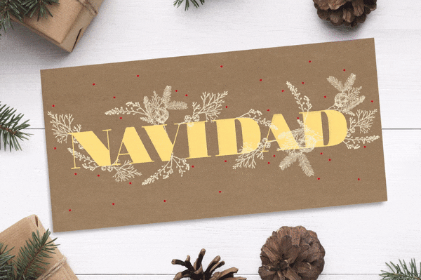 Tarjetas de Navidad Animada Virtual